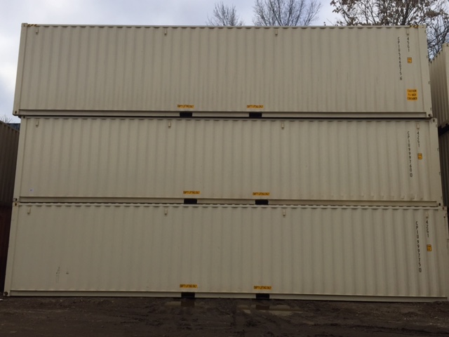 40' x 8' x 8'6" New Once-Shipped Containers, New Containers Available 10' and Up!'