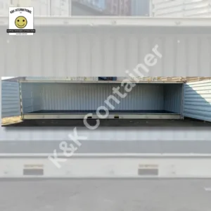 40ft New FULL High Cube Open Side Container Beige | 5 Stars