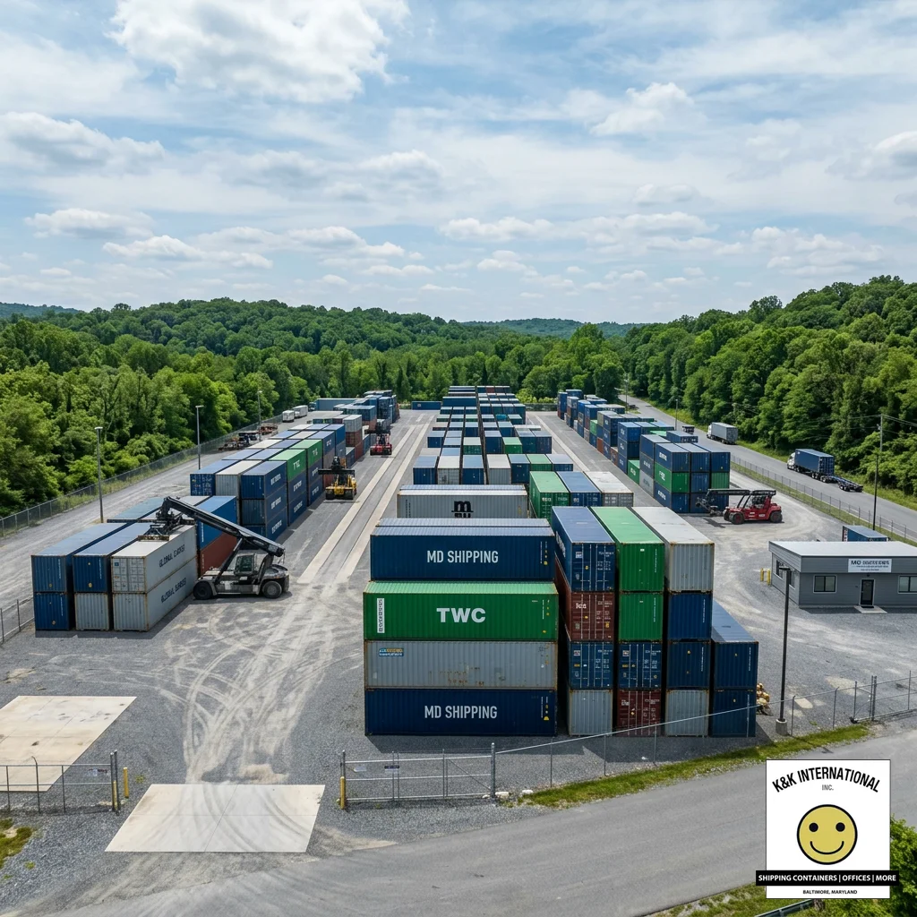 Conex boxes for sale near me in Maryland, Virginia, Washington DC and West Virginia