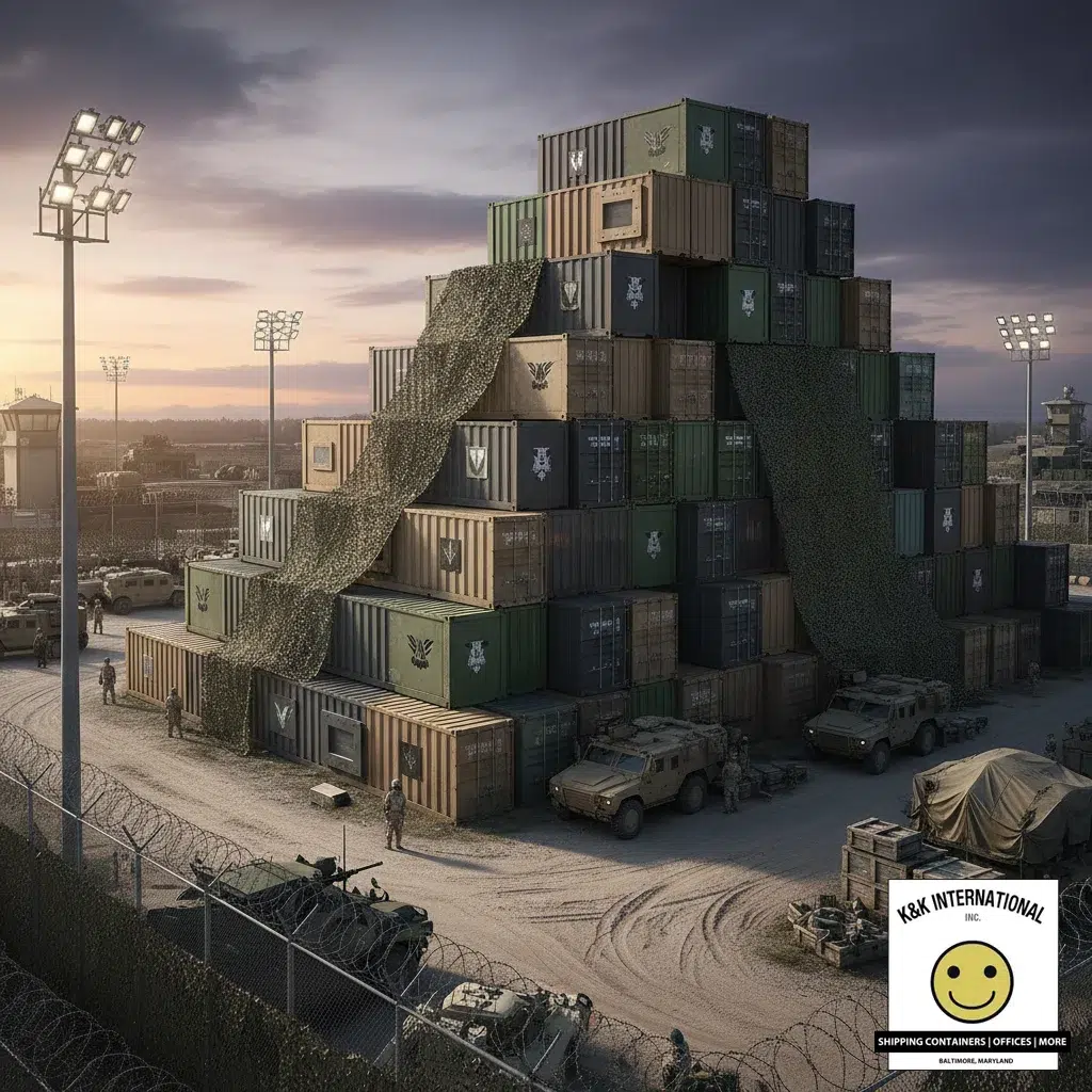 Military grade shipping containers for sale — K & K International