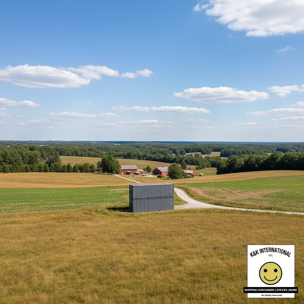Virginia shipping container on-site storage delivery